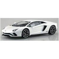 Aoshima 1/32 SNAP Lamborghini Aventador S (Pearl White) Plastic Model Kit