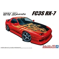 Aoshima 1/24 BNSports FC3S RX-7 '89 (Mazda) Plastic Model Kit