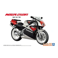 Aoshima 1/12 Honda MC18 NSR250R '89 Plastic Model Kit