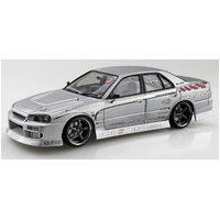 Aoshima 1/24 Uras 2002 D1 Spec Replica Nissan ER34 Skyline '01 Plastic Model Kit