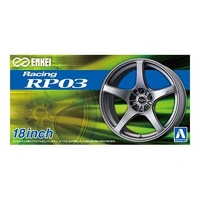 Aoshima 1/24 Enkei RP03 18" Wheel Set Plastic Model Kit
