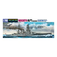 Aoshima 1/700 Japanese Navy Battle Ship Nagato 1927 Plastic Model Kit