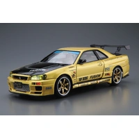 Aoshima 1/24 TOPSECRET Nissan BNR34 SKYLINE GT-R '99 Plastic Model Kit
