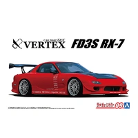 Aoshima 1/24 Vertex Mazda FD3S RX-7 '99 Plastic Model Kit