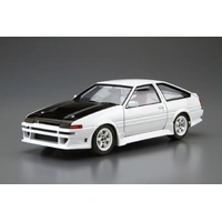 Aoshima 1/24 Car Boutique Club Toyota AE86 Trueno 1985 Plastic Model Kit
