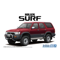 Aoshima 1/24 TOYOTA VZN130G HILUX SURF SSR-X WIDE BODY '91 Plastic Model Kit