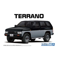 Aoshima 1/24 Nissan D21 Terrano V6-3000 R3M '91 Plastic Model Kit