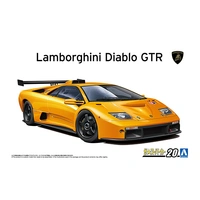 Aoshima 1/24 1999 Lamborghini Diablo GTR Plastic Model Kit