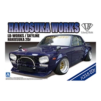 Aoshima 1/24 LB Works Hakosuka 2Dr Plastic Model Kit
