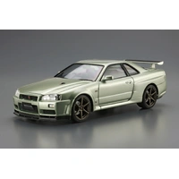 Aoshima 1/24 Nissan BNR34 Skyline GT-R V-Spec II Nur. '02 Plastic Model Kit