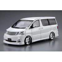 Aoshima 1/24 Silk Toyota Blaze MNH/ANH10/15W Alphard 2005 Plastic Model Kit