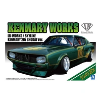 Aoshima 1/24 LB Works Kenmary2Dr Shodai Ver. Plastic Model Kit