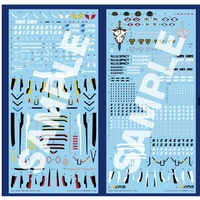 Aoshima Macross F VF-25 Decal Set Plastic Model Kit