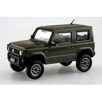 Aoshima 1/32 SNAP Suzuki JB64 Jimny Custom Wheel (Jungle Green) Plastic Model Kit