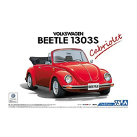 Aoshima 1/24 VOLKSWAGEN 15ADK Beetle 1303S Cabriolet '75 Plastic Model Kit