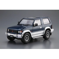 Aoshima 1/24 Mitsubishi V24WG Pajero Metal Top Wide XR-II  '91 Plastic Model Kit