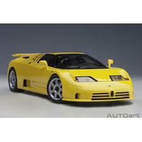 AutoArt 1/18 Bugatti EB110 SS (Giallo Yellow/Yellow) Composite Car