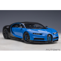 AutoArt 1/18 Bugatti Chiron Sport 2019 (French Racing Blue/Carbon) Composite Car