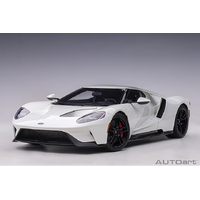 AutoArt 1/18 Ford GT 2017 (Frozen White) Composite Car