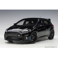 AutoArt 1/18 Ford Focus RS 2016 (Shadow Black) Composite Car