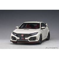 AutoArt 1/18 Honda Civic Type R (FK8) (Championship White) Composite Car