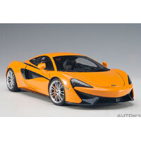 AutoArt 1/18 McLaren 570S (McLaren Orange/Silver Wheels) Composite Car