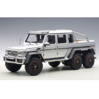 AutoArt 1/18 Mercedes-Benz G63 AMG 6x6 (Silver) Composite Car