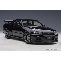AutoArt 1/18 Nissan Skyline GT-R (R34) V-SPECII (Black Pearl) Composite Car
