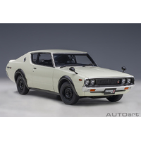 AutoArt 1/18 Nissan Skyline 2000 GT-R (KPGC110) (White) Composite Car