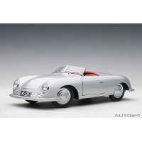 AutoArt 1/18 Porsche 356 Number 1 (Silver) Diecast Car