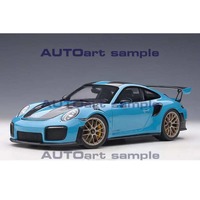 AutoArt 1/18 Porsche 911 (991.2) GT2 RS Weissach Package (Miami Blue) Composite Car