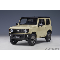 AutoArt 1/18 Suzuki Jimny (JB64) (Chiffon Ivory Metallic/Black Roof) Composite Car