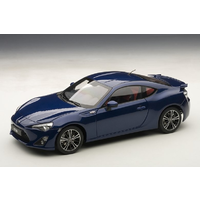Auto Art 1/18 Toyota 86 GT (European Version) LHD In Blue Silica 78775