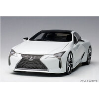 AutoArt 1/18 Lexus LC 500 (Metallic White) Composite Car
