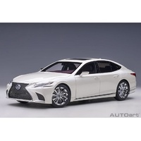 Autoart 1/18 Lexus LS 500h Sonic White Diecast