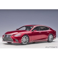 Autoart 1/18 Lexus LS 500h Morello Red Diecast