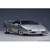AutoArt 1/18 Lamborghini Diablo SE30 Jota (Titanio/Metallic Silver) Composite Car