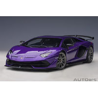 AutoArt 1/18 Lamborghini Aventador SVJ (Viola Pasifae/Pearl Purple) Composite Car