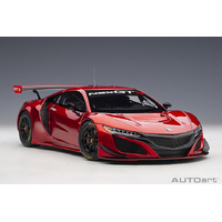 AutoArt 1/18 Honda NSX GT3 2018 (Hyper Red) - Sealed Body Composite Car