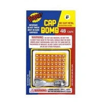 8 Shot Cap Bomb Diecast with 48 Shots