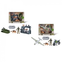 Military Army Situational Games Medium Playset Assorted