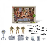 Military Army Situational Games Figures & Weapons set