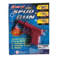 3 in 1 Diecast Spud/Potato Gun
