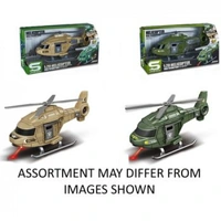 Military Helicopter 1:20 Lights and Sounds (Assorted)