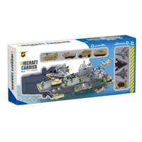 Aircraft Carrier Playset with 8 Vehicles and Accessories (Assorted)
