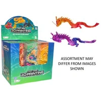 3D Printed Dragon Fidget Toys (Assorted)