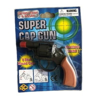 8 Shot Cap Gun Revolver Diecast 4.25"