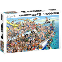 Mark Knight's Celebrity Zoo #2 1000pc Jigsaw Puzzle