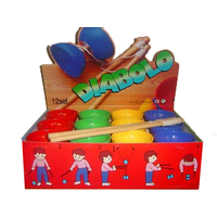 Diabolo skill toy assorted colours
