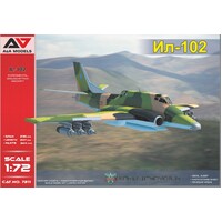 A&A Models 1/72 IL-102 Ground-attack aircraft Plastic Model Kit [7211]
